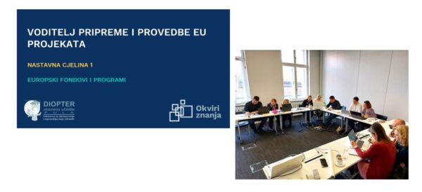 ZAPOČELA PROVEDBA PROGRAMA USAVRŠAVANJA VODITELJ PRIPREME I PROVEDBE EU PROJEKATA ZA DJELATNIKE HZZO-a