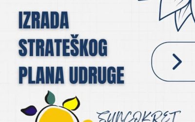 Novi ugovor za izradu Strateškog plana udruge Suncokret