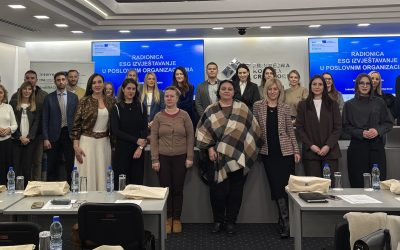 Uspješno održana radionica – ESG IZVJEŠTAVANJE U POSLOVNIM ORGANIZACIJAMA