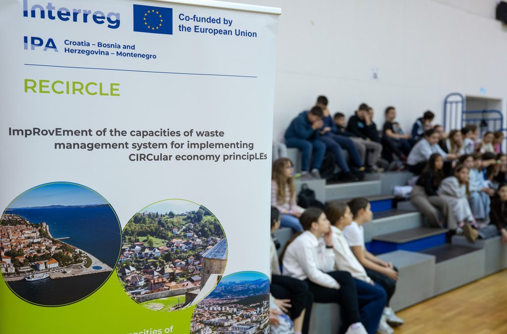 Završene usluge u sklopu projekta RECIRCLE: edukativne radionice i radionice resursne učinkovitosti